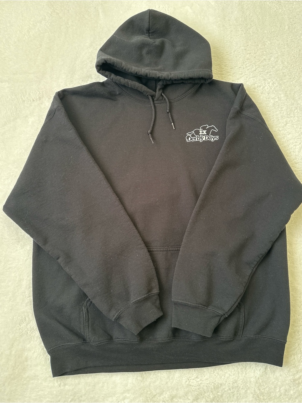 Sigma Chi Derby Days Hoodie XL Black Gildan Fraternity